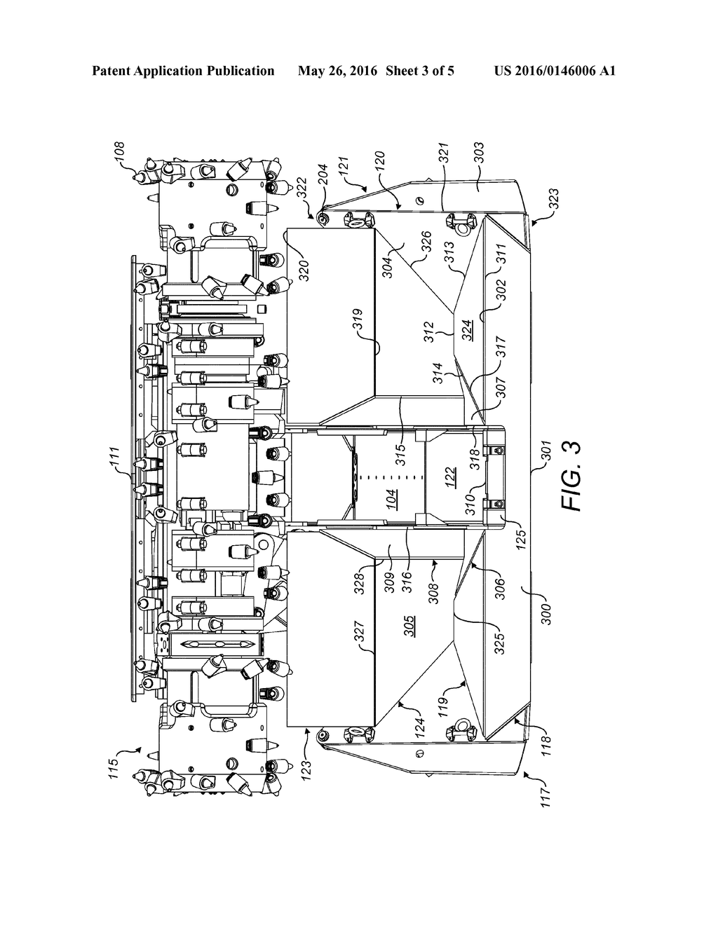 MINING MACHINE GATHERING HEAD - diagram, schematic, and image 04