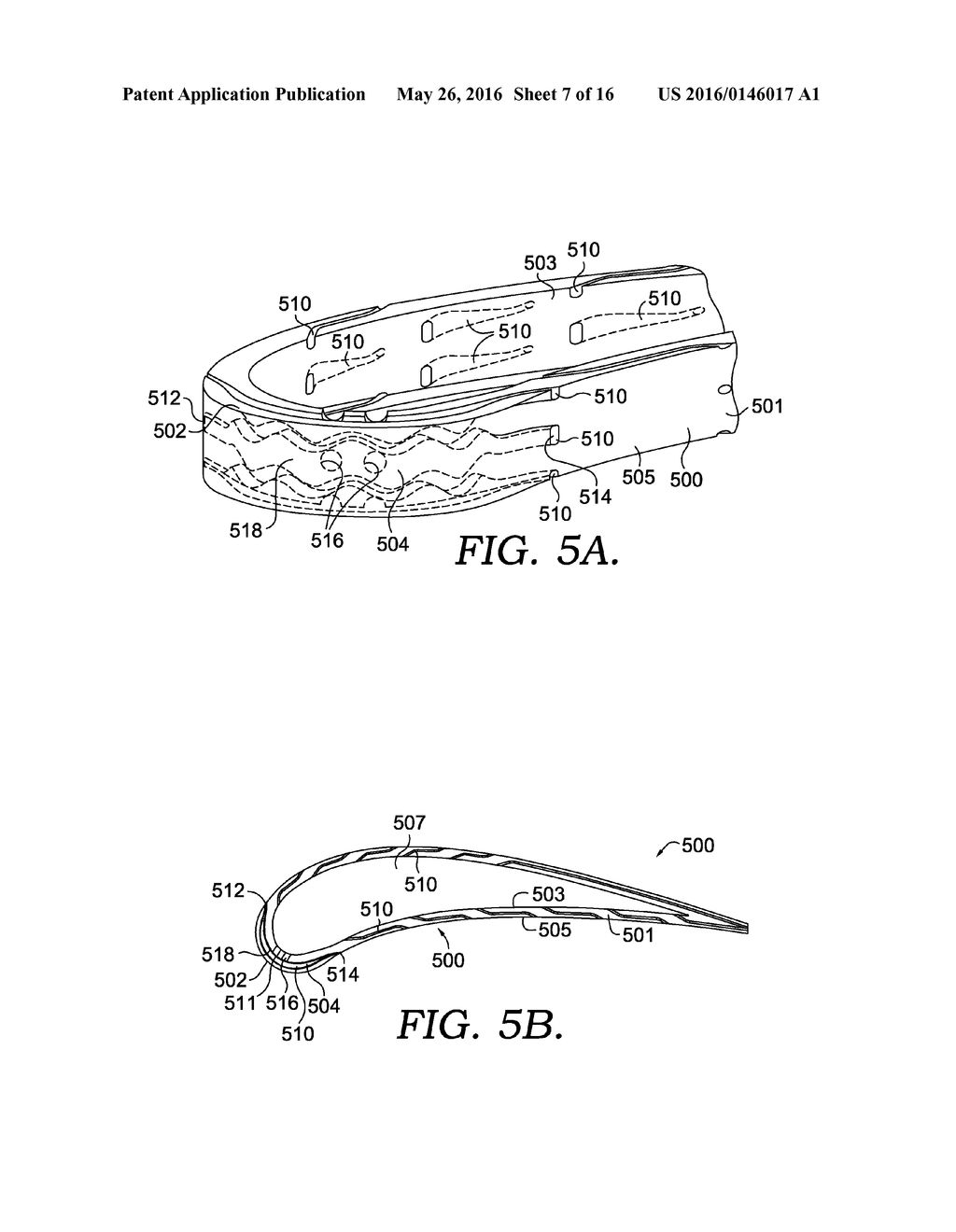 LEADING EDGE COOLING CHANNEL FOR AIRFOIL - diagram, schematic, and image 08