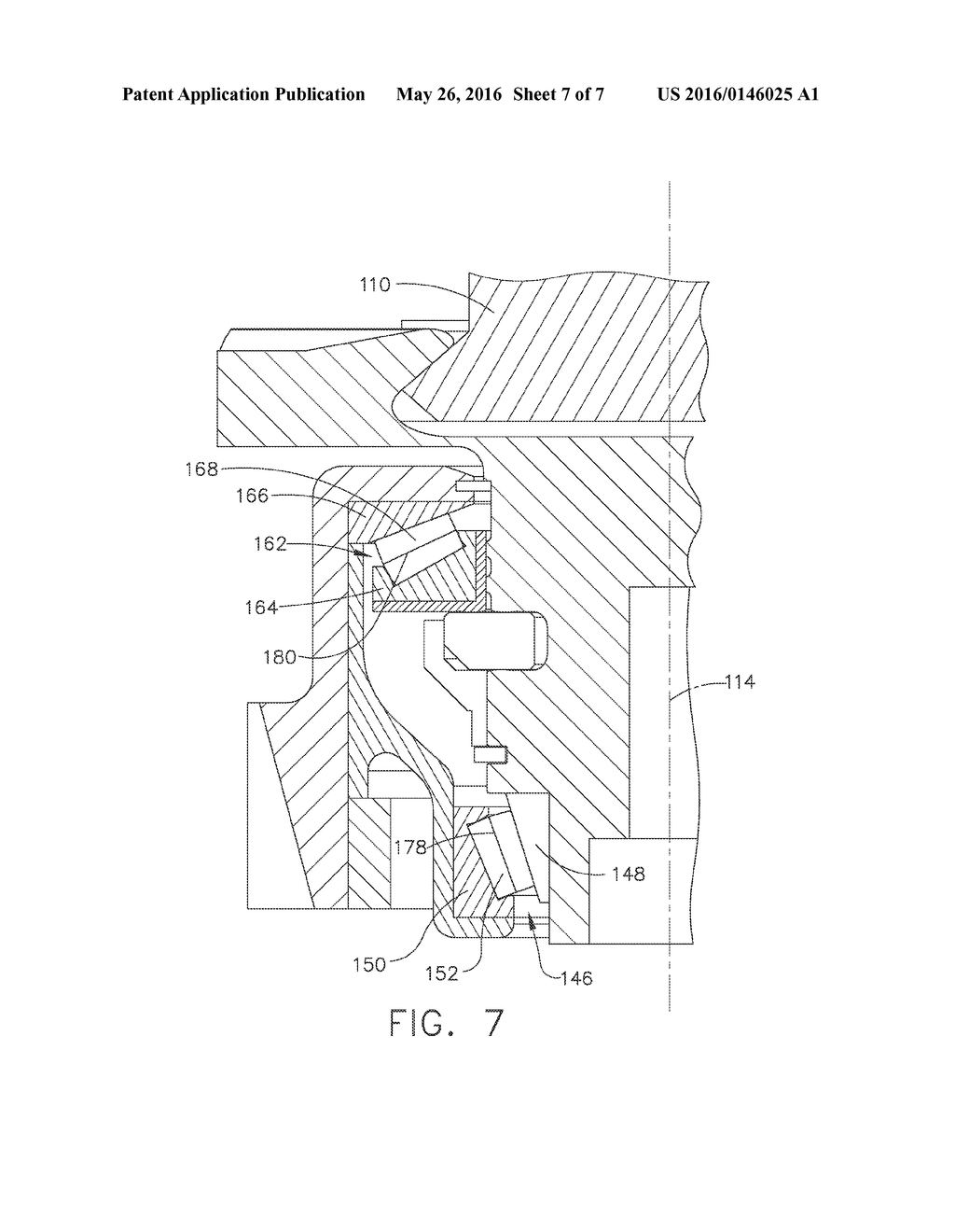 VARIABLE PITCH FAN FOR GAS TURBINE ENGINE AND METHOD OF ASSEMBLING THE     SAME - diagram, schematic, and image 08