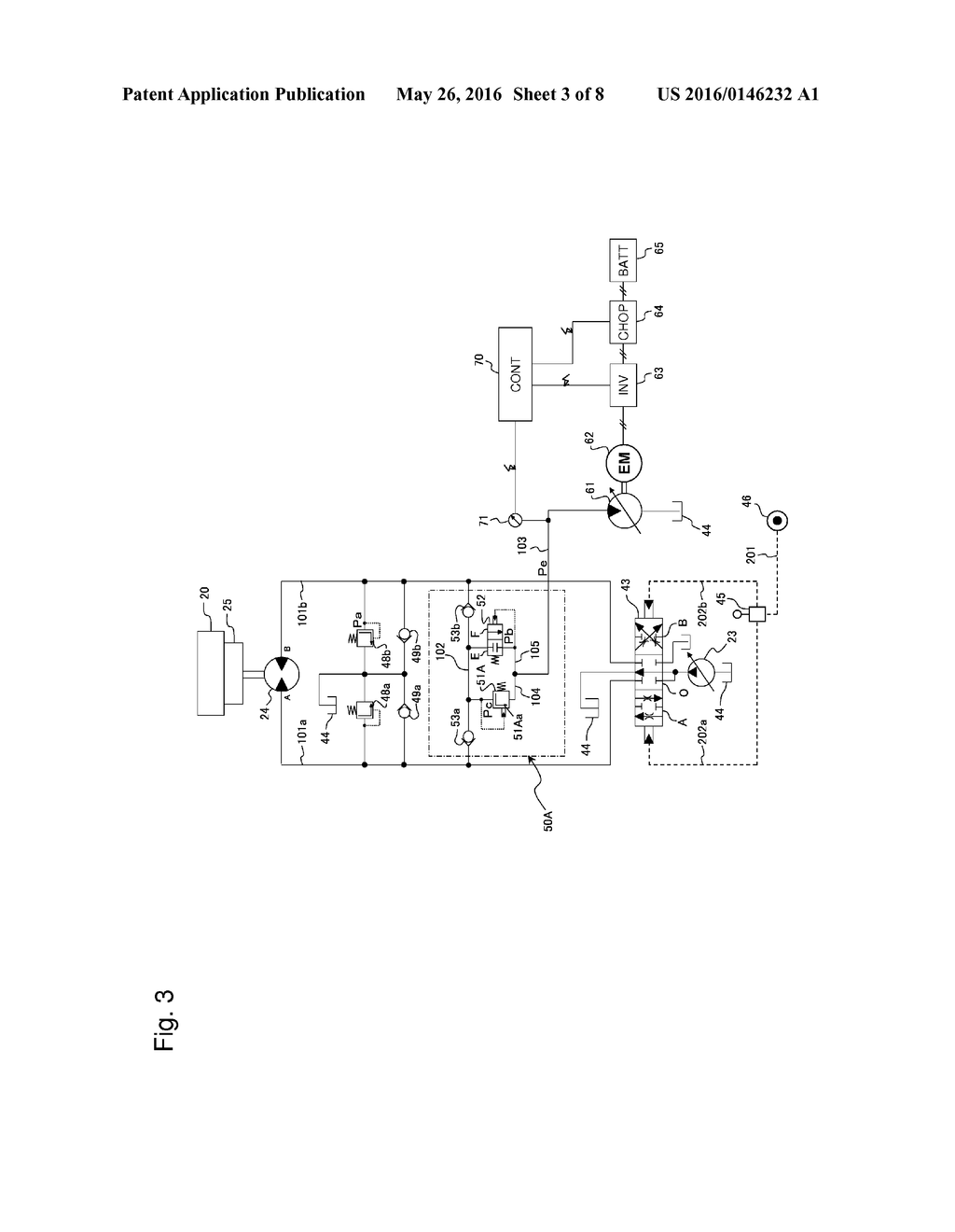 ENERGY REGENERATION SYSTEM FOR CONSTRUCTION MACHINE - diagram, schematic, and image 04