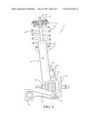 SHOCK ABSORBERS HAVING A COMPOSITE BASE ASSEMBLY WITH AXIAL FLEXIBILITY     COMPENSATION diagram and image