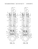 SHOCK ABSORBERS HAVING A COMPOSITE BASE ASSEMBLY WITH AXIAL FLEXIBILITY     COMPENSATION diagram and image