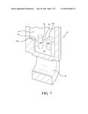 SHOCK ABSORBERS HAVING A COMPOSITE BASE ASSEMBLY WITH AXIAL FLEXIBILITY     COMPENSATION diagram and image