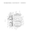 SHIFT-DRUM SPEED CHANGE MECHANISM diagram and image