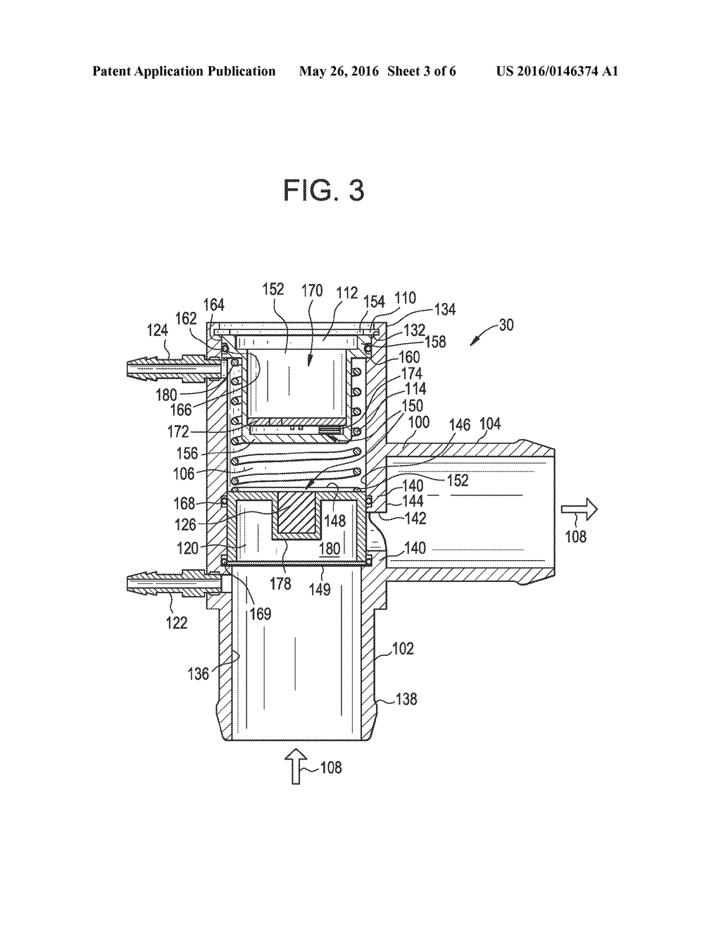 VARIABLE FLOW VALVE HAVING METERED FLOW ORIFICE - diagram, schematic, and image 04