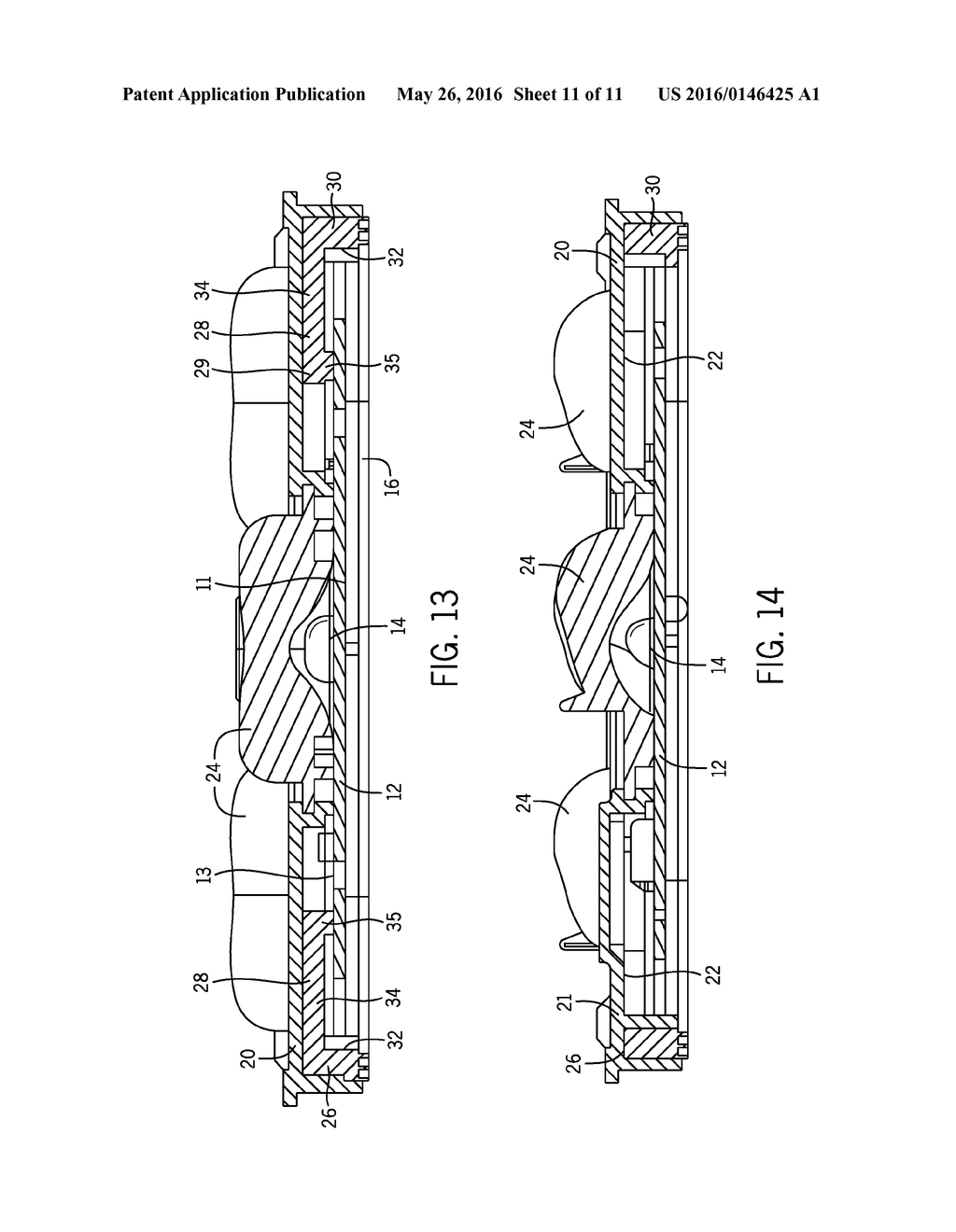 OPTICAL MEMBER WITH IN-SITU-FORMED GASKET AND METHOD OF MANUFACTURE - diagram, schematic, and image 12