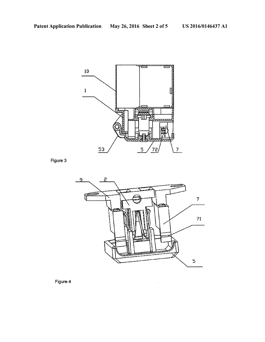 DOUBLE-HEAD LAMP HOLDER AND LAMP PROVIDED WITH SAME - diagram, schematic, and image 03