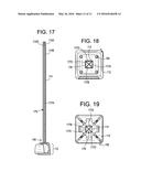 LIGHTING SYSTEM WITH BASE, POLE, CONNECTOR, TRANSMITTER AND RECEIVER     SYSTEM diagram and image