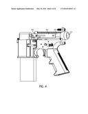 EFFICIENT HIGH-VELOCITY COMPRESSED GAS-POWERED GUN diagram and image