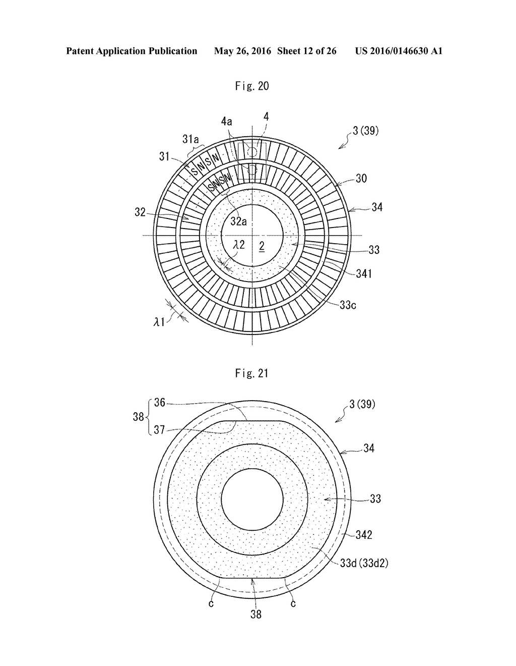 MAGNETIC ENCODER DEVICE AND ROTATION DETECTION DEVICE - diagram, schematic, and image 13