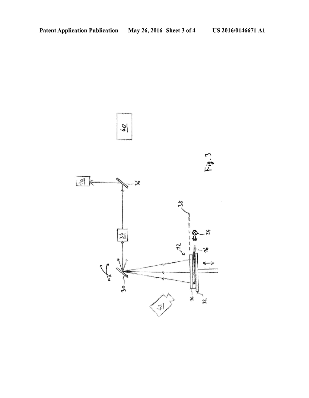 PYROMETRIC DETECTION DEVICE, METHOD FOR CALIBRATING THE SAME, AND     APPARATUS FOR PRODUCING THREE-DIMENSIONAL WORK PIECES - diagram, schematic, and image 04