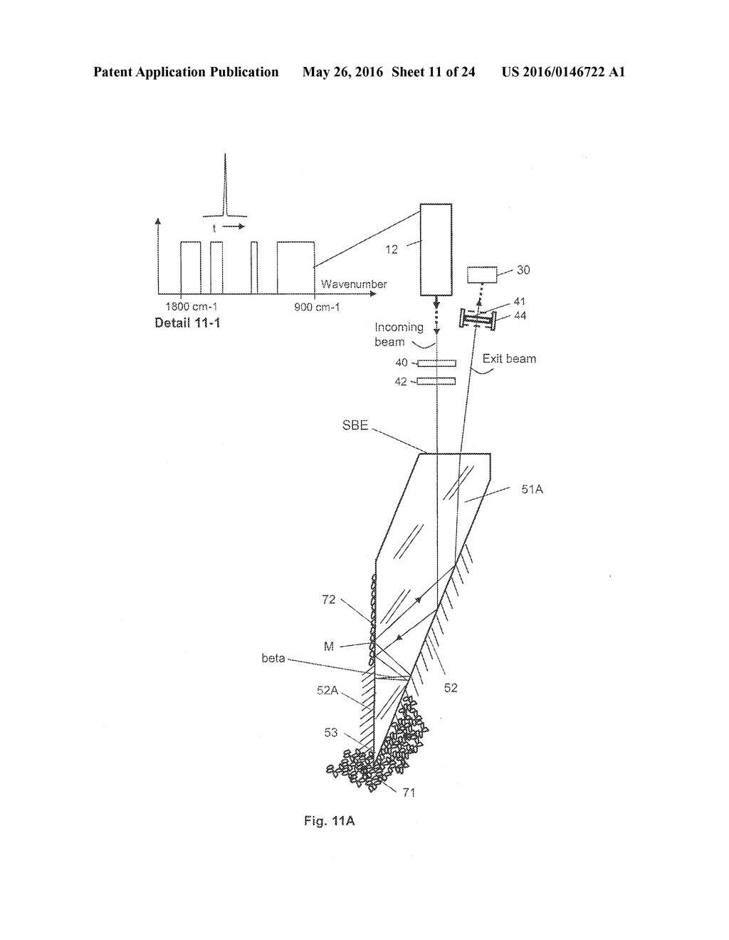 Apparatus and a method for spectroscopic ellipsometry, in particular     infrared spectroscopic ellipsometry - diagram, schematic, and image 12