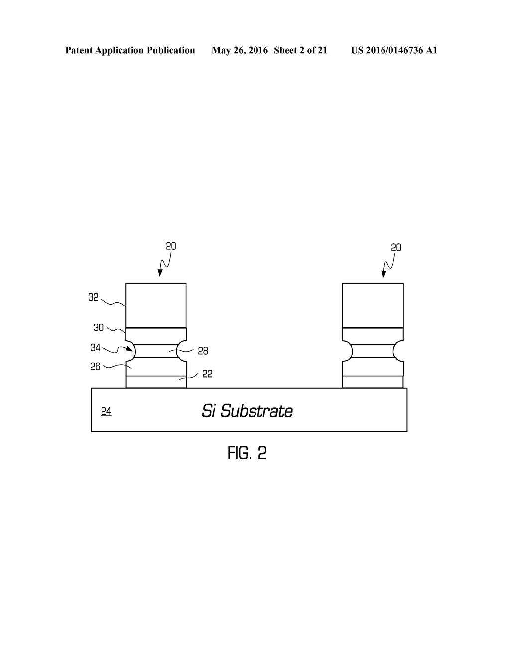 Surface Enhanced Raman Spectroscopy Resonator Structures And Methods Of     Making Same - diagram, schematic, and image 03