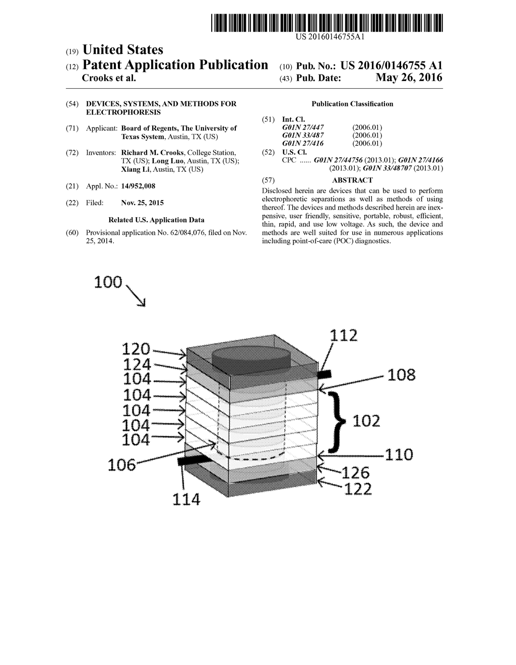 DEVICES, SYSTEMS, AND METHODS FOR ELECTROPHORESIS - diagram, schematic, and image 01