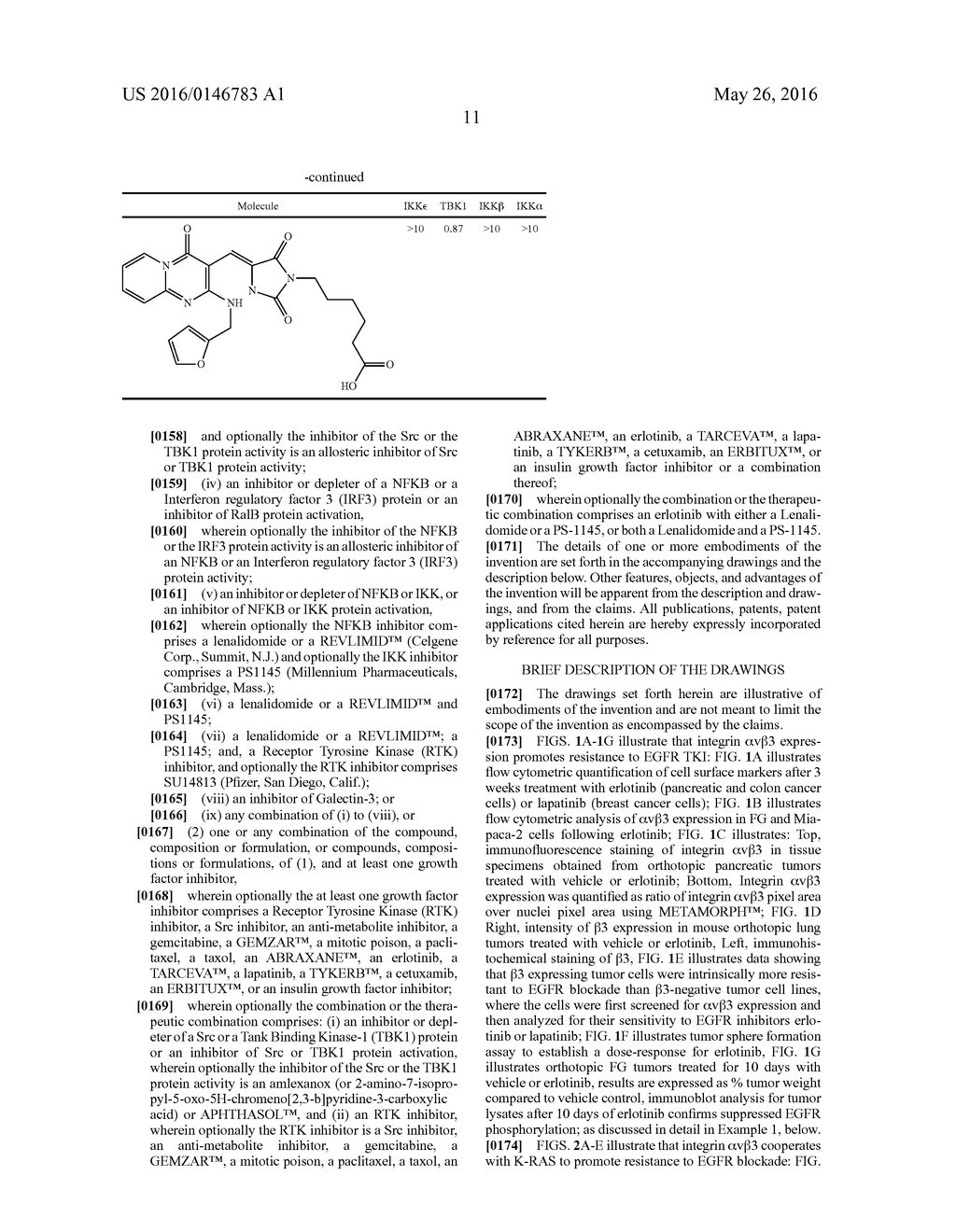 COMPOSITIONS AND METHODS FOR TREATING CANCER AND DISEASES AND CONDITIONS     RESPONSIVE TO CELL GROWTH INHIBITION - diagram, schematic, and image 53