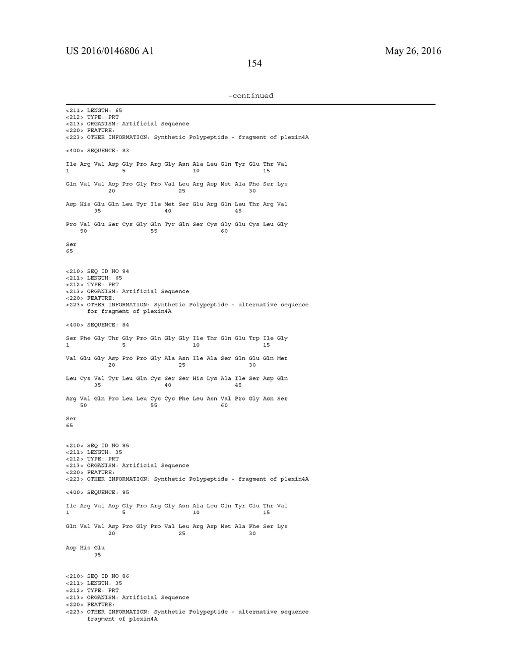 RECEPTORS FOR B7-H4 - diagram, schematic, and image 166