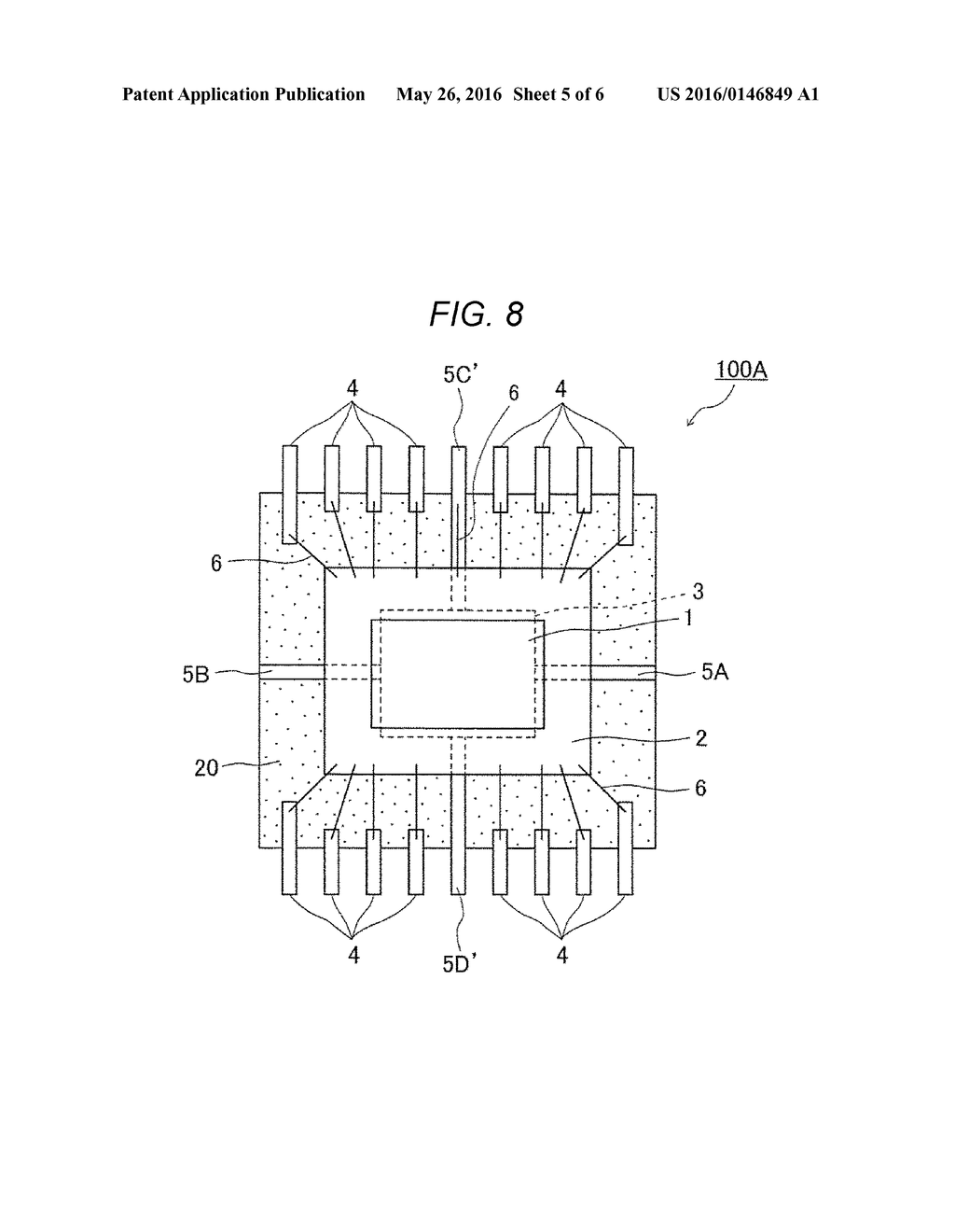 Resin-Sealed Sensor Device - diagram, schematic, and image 06