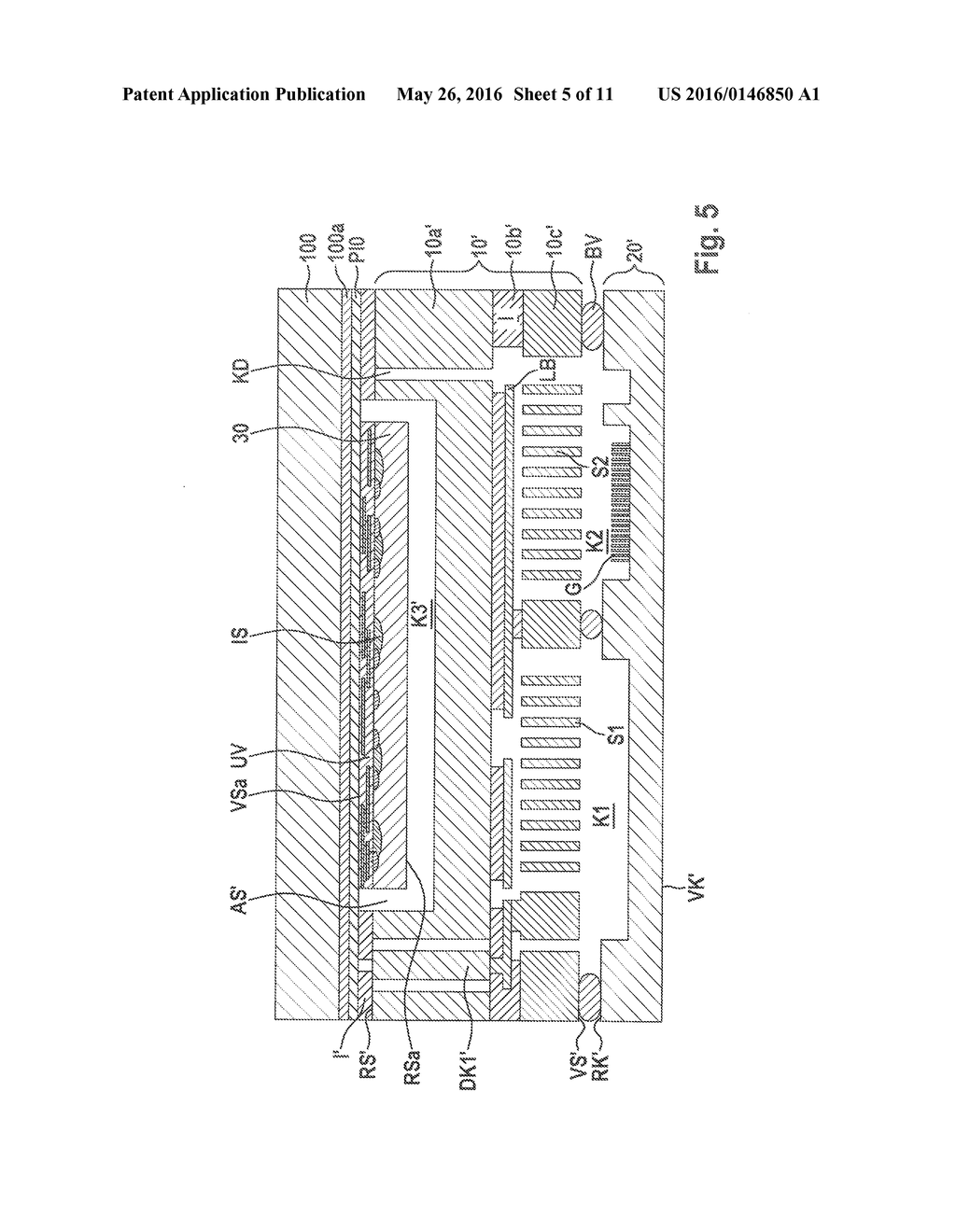 Micromechanical sensor device and corresponding manufacturing method - diagram, schematic, and image 06