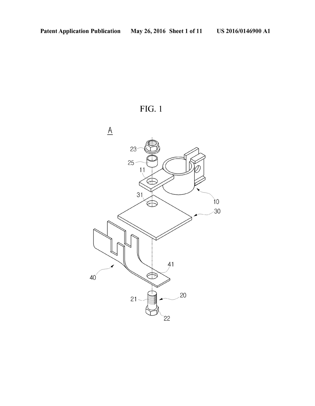 BATTERY SENSOR ASSEMBLY FOR VEHICLE - diagram, schematic, and image 02