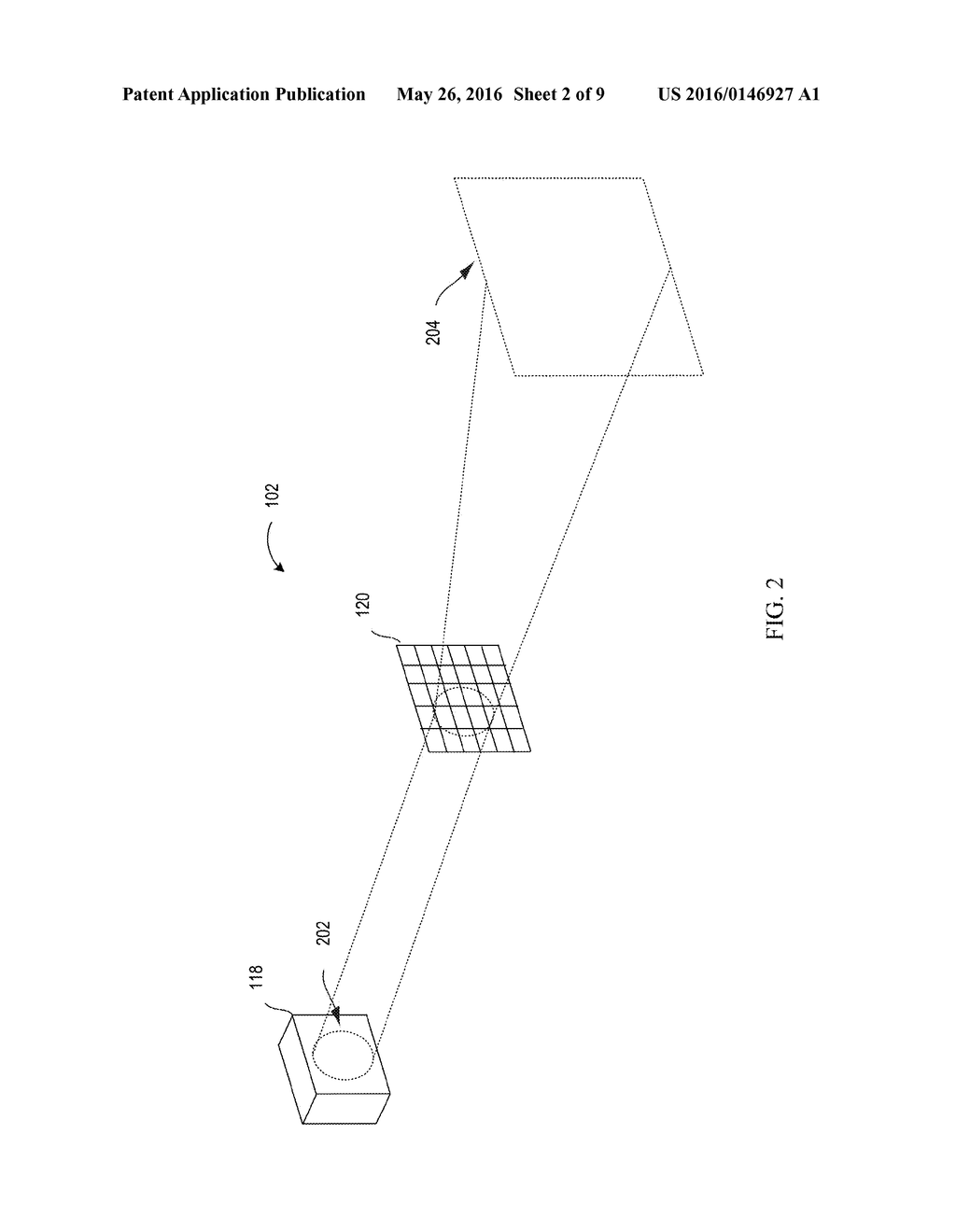 MULTIPLE PATTERN ILLUMINATION OPTICS FOR TIME OF FLIGHT SYSTEM - diagram, schematic, and image 03