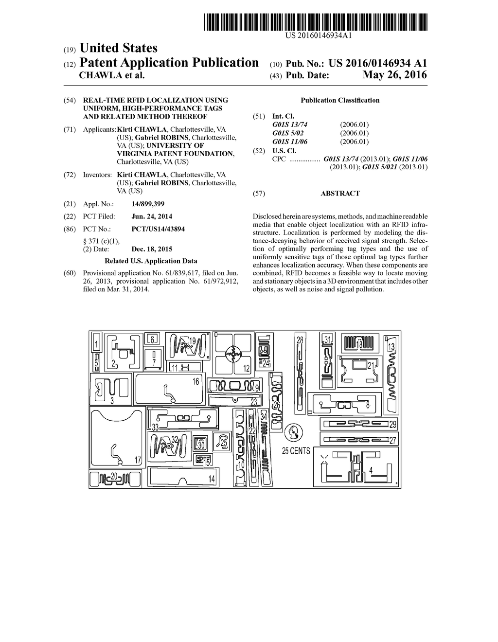 REAL-TIME RFID LOCALIZATION USING UNIFORM, HIGH-PERFORMANCE TAGS AND     RELATED METHOD THEREOF - diagram, schematic, and image 01