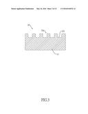 SUBSTRATE WITH MOTH EYE STRUCTURES AND METHOD OF MANUFACTURING THEREOF diagram and image