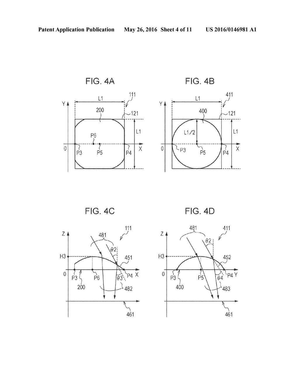 OPTICAL ELEMENT ARRAY AND SOLID-STATE IMAGING DEVICE INCLUDING THE ARRAY - diagram, schematic, and image 05