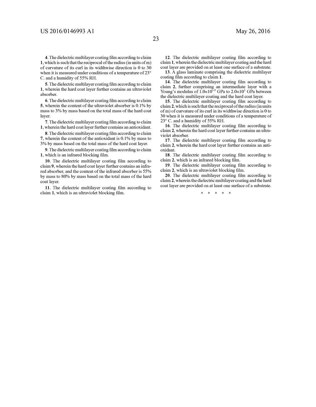 DIELECTRIC MULTILAYER COATING FILM - diagram, schematic, and image 26