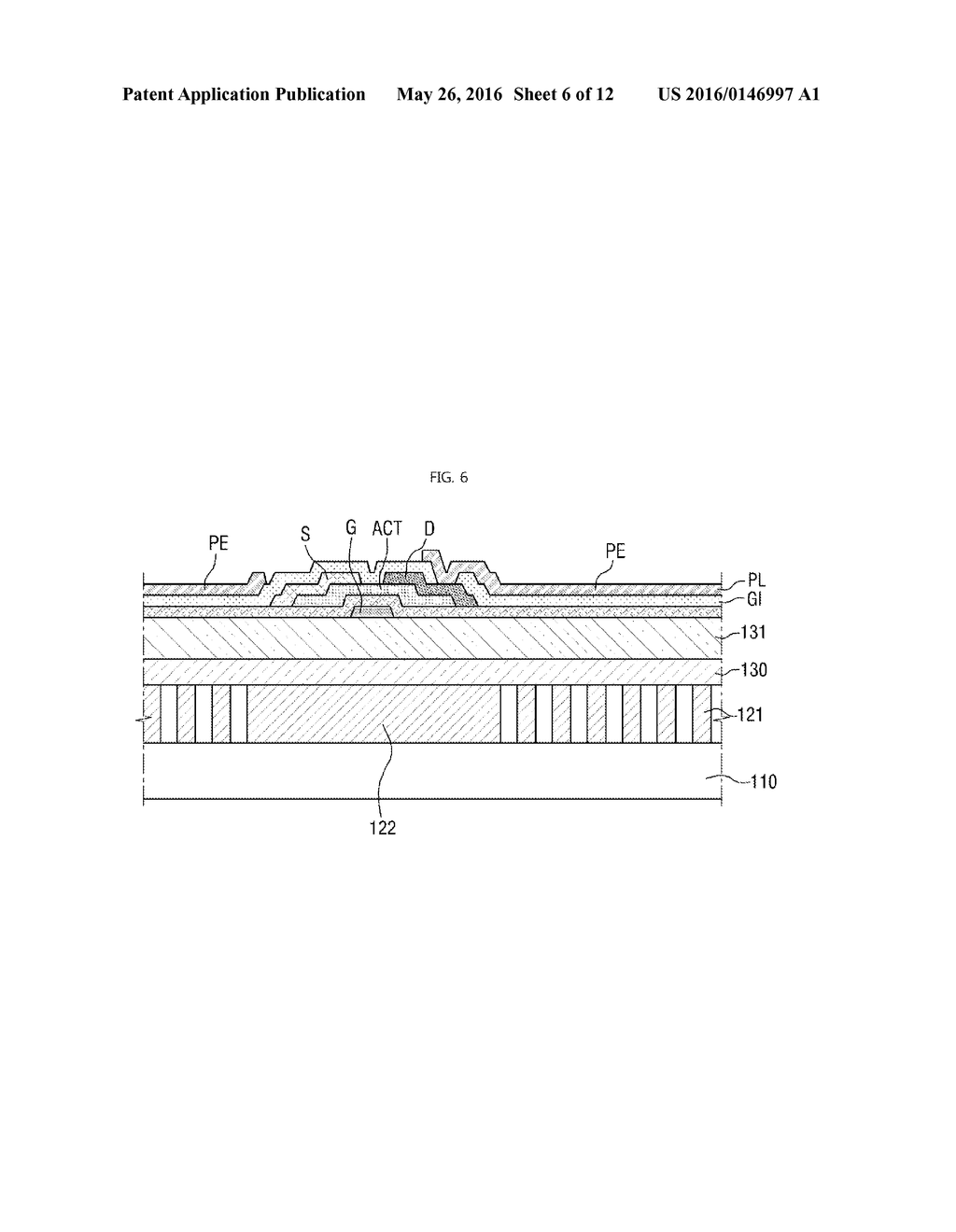 WIRE GRID POLARIZER, DISPLAY DEVICE INCLUDING THE SAME AND METHOD FOR     FABRICATING THE SAME - diagram, schematic, and image 07