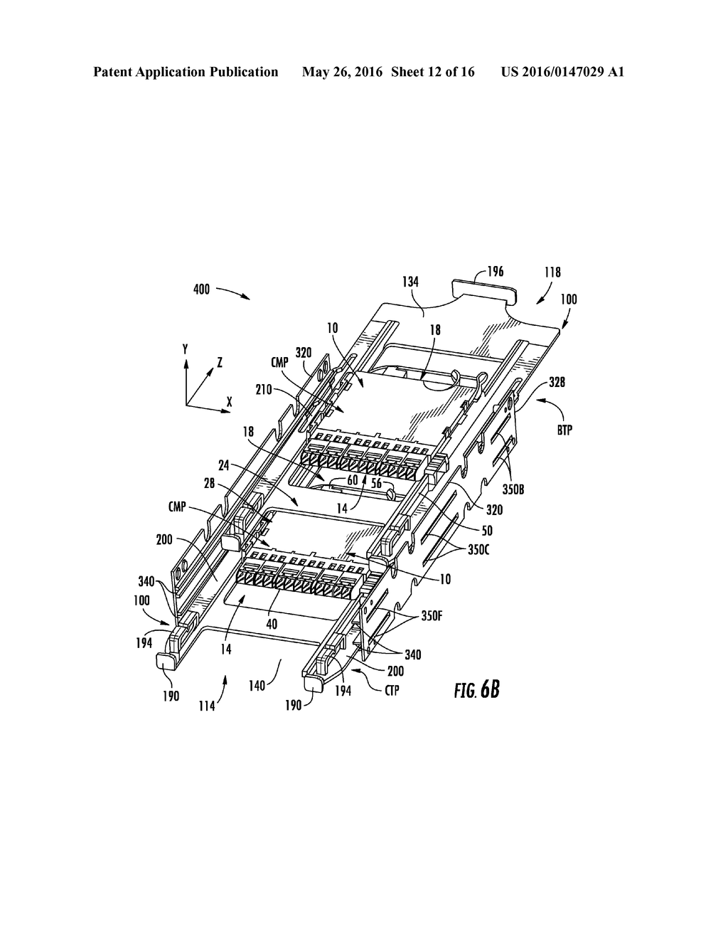 FIBER-OPTIC-MODULE TRAYS AND DRAWERS FOR FIBER-OPTIC EQUIPMENT - diagram, schematic, and image 13