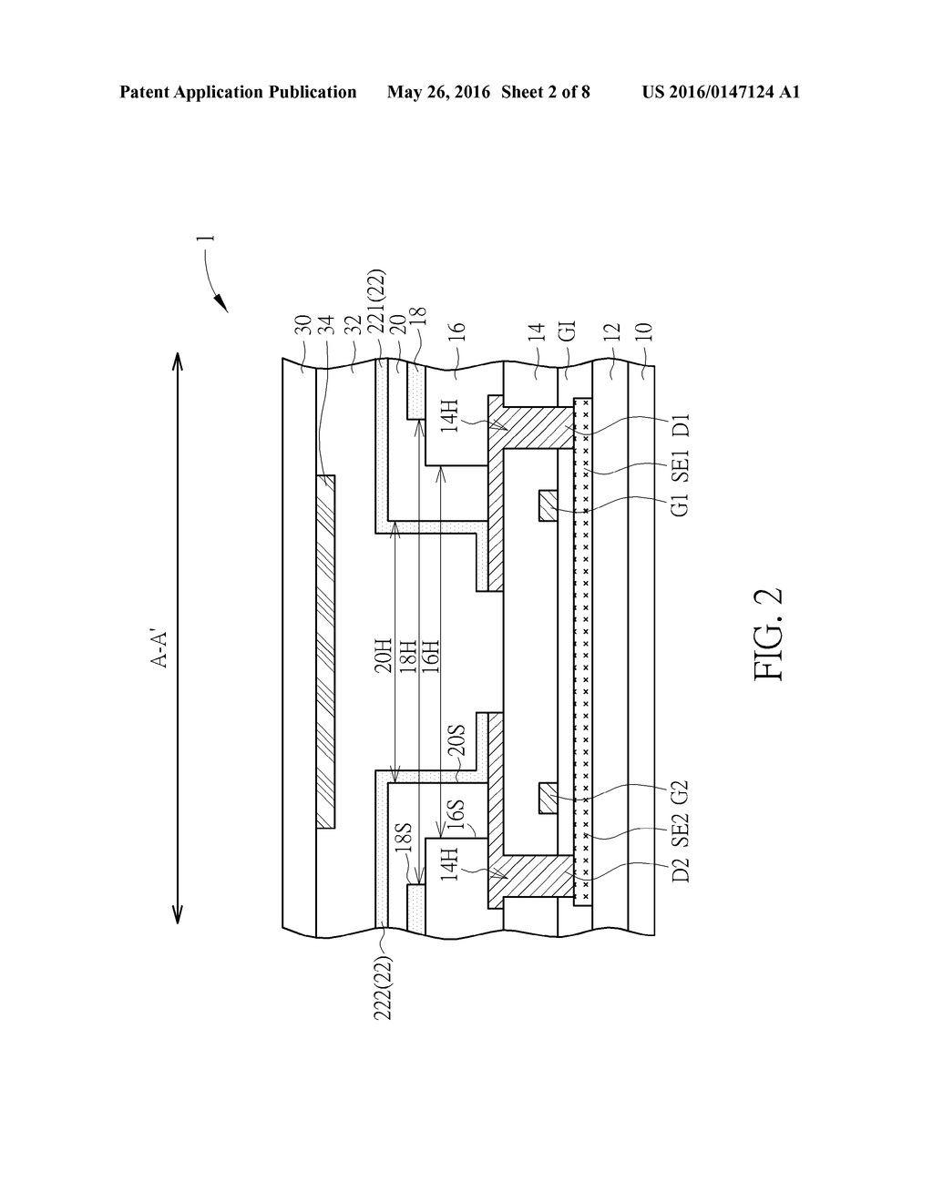 PIXEL STRUCTURE OF DISPLAY PANEL - diagram, schematic, and image 03