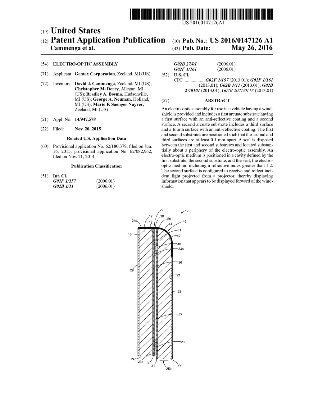 ELECTRO-OPTIC ASSEMBLY - diagram, schematic, and image 01