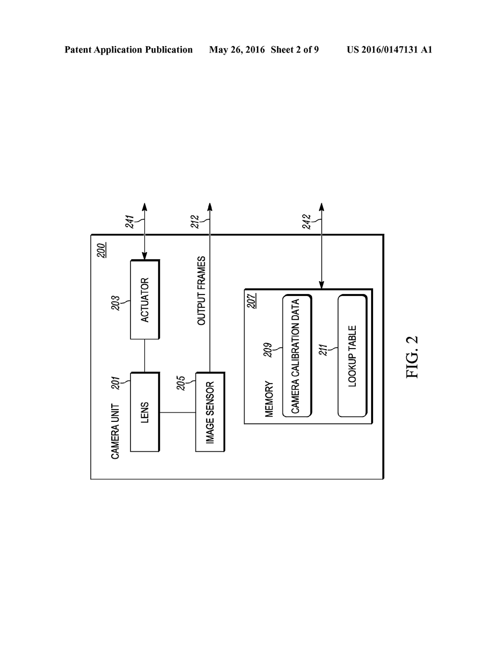 Multiple Camera Apparatus and Method for Synchronized Autofocus - diagram, schematic, and image 03