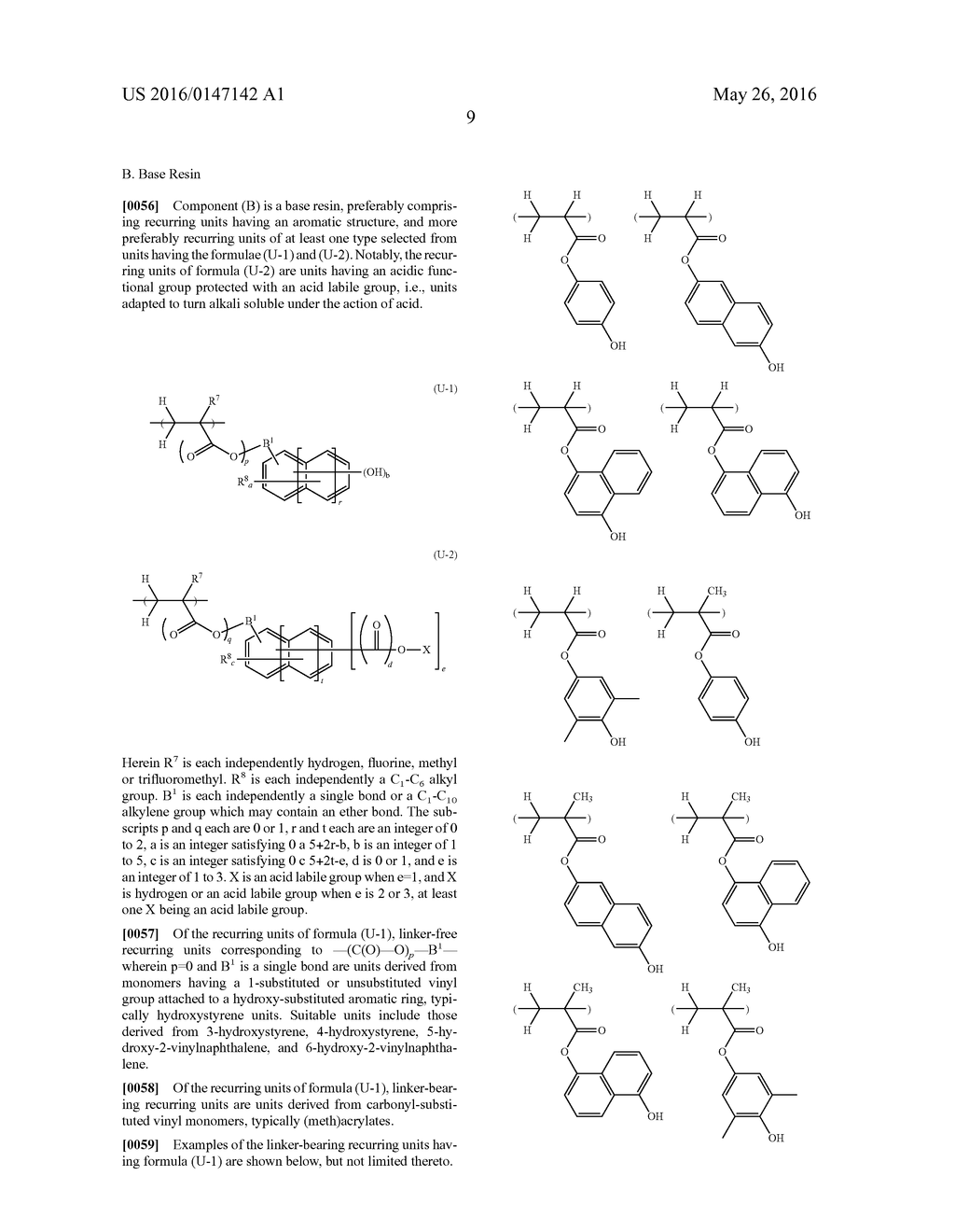 PHOTOMASK BLANK, RESIST PATTERN FORMING PROCESS, AND METHOD FOR MAKING     PHOTOMASK - diagram, schematic, and image 10