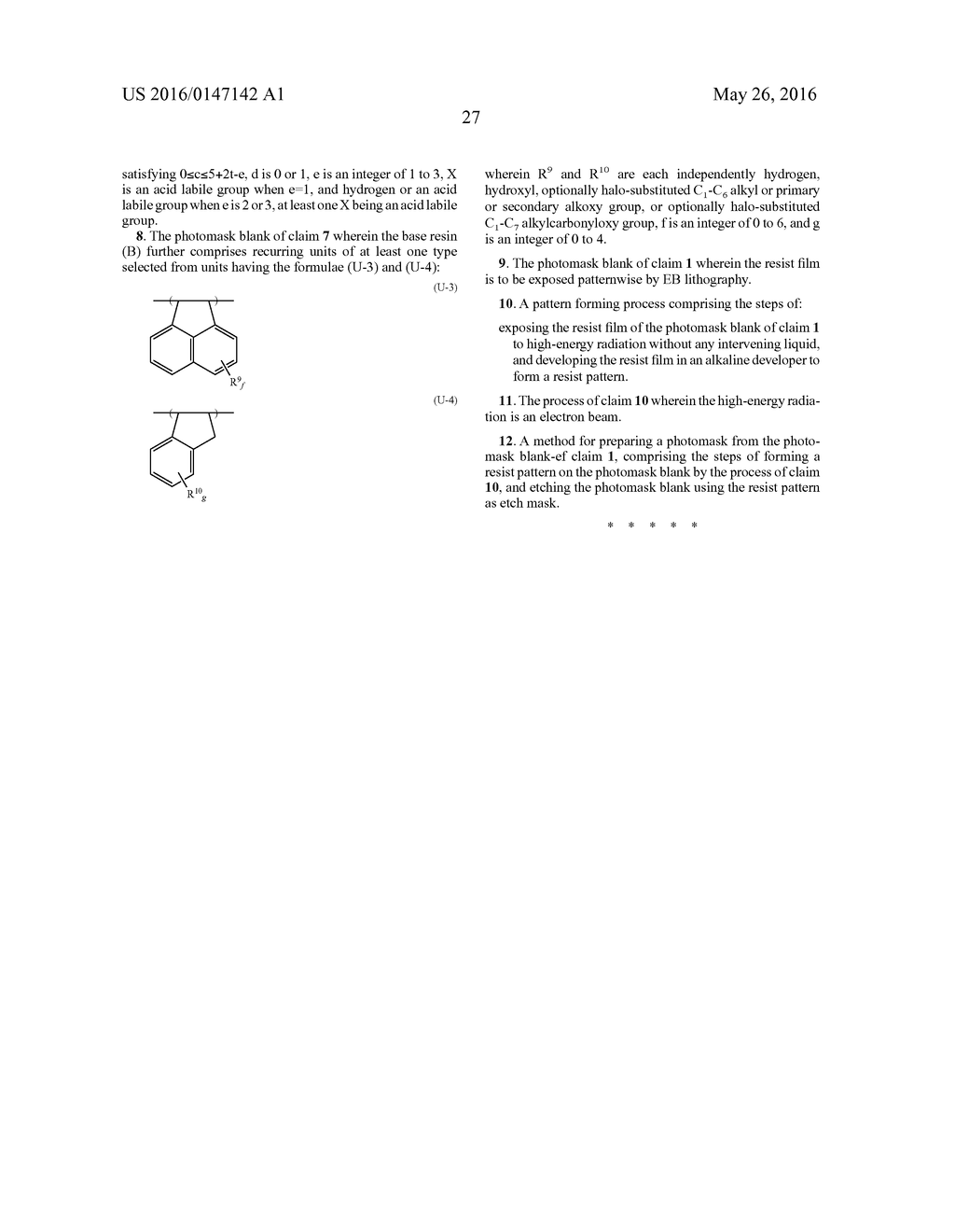 PHOTOMASK BLANK, RESIST PATTERN FORMING PROCESS, AND METHOD FOR MAKING     PHOTOMASK - diagram, schematic, and image 28