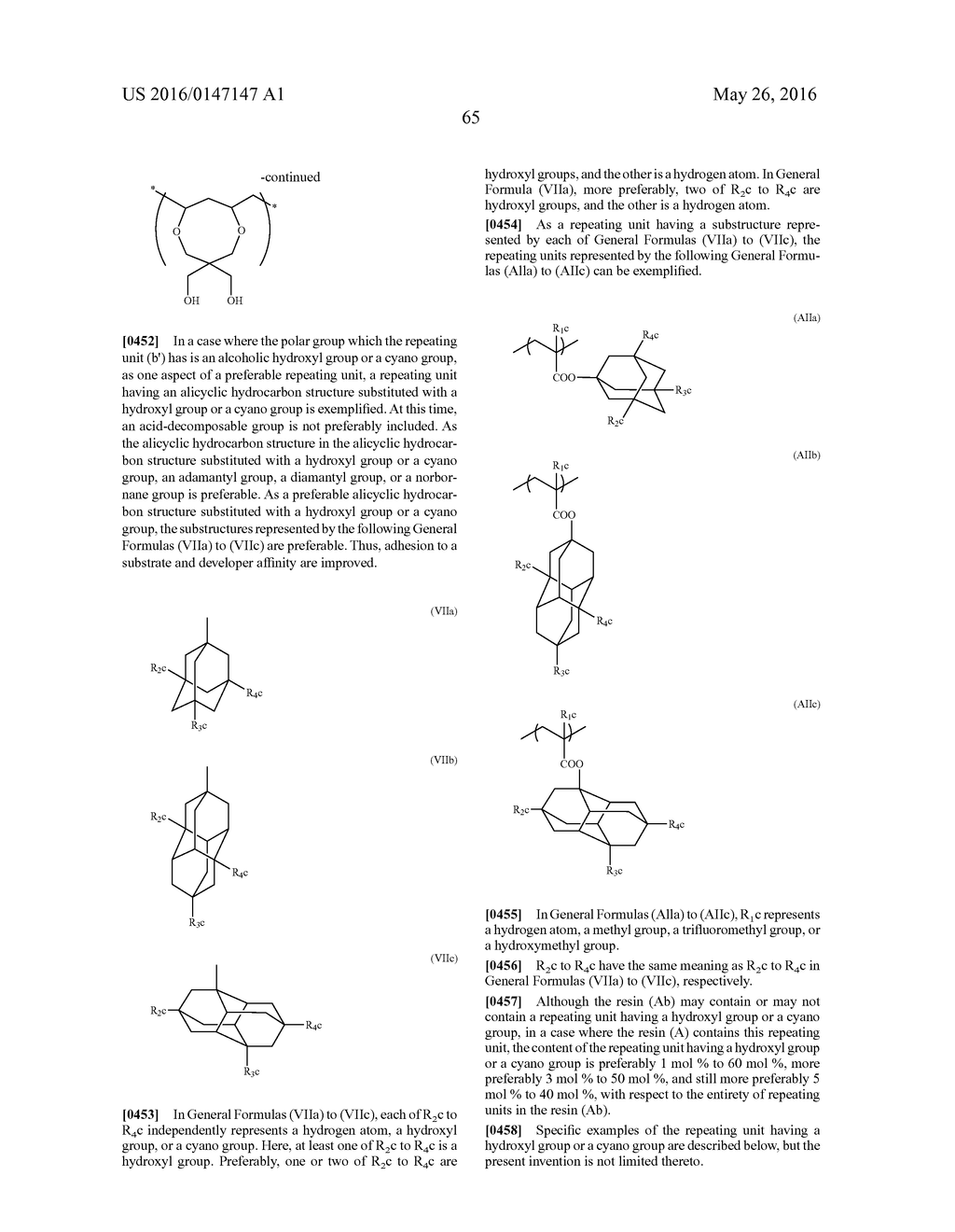 PATTERN FORMING METHOD, ACTINIC RAY SENSITIVE OR RADIATION SENSITIVE RESIN     COMPOSITION, RESIST FILM, METHOD FOR MANUFACTURING ELECTRONIC DEVICE     USING SAME, AND ELECTRONIC DEVICE - diagram, schematic, and image 66