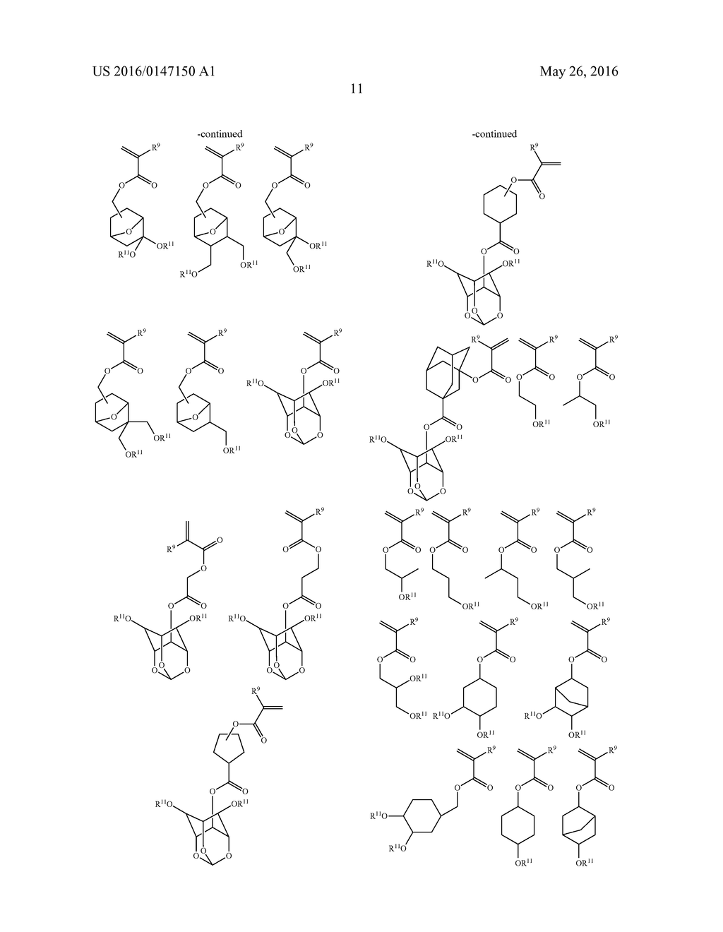 CHEMICALLY AMPLIFIED RESIST COMPOSITION AND PATTERNING PROCESS - diagram, schematic, and image 12