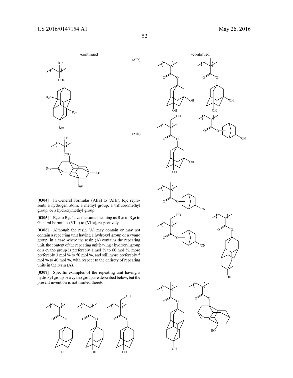 PATTERN FORMATION METHOD, ACTIVE LIGHT-SENSITIVE OR RADIATION-SENSITIVE     RESIN COMPOSITION, RESIST FILM, PRODUCTION METHOD FOR ELECTRONIC DEVICE     USING SAME, AND ELECTRONIC DEVICE - diagram, schematic, and image 53