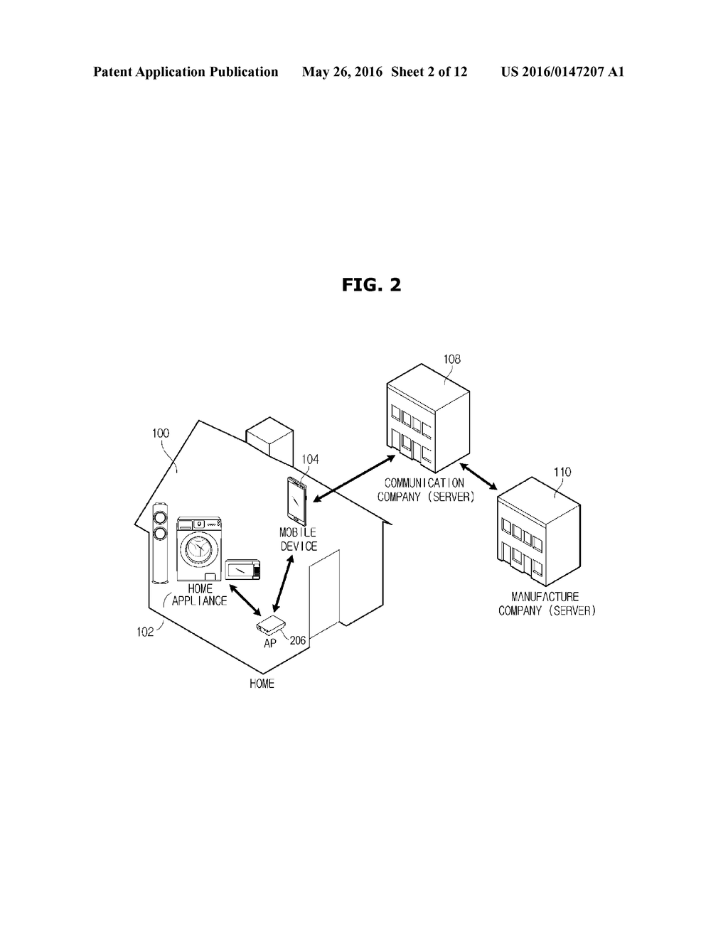 HOME APPLIANCE, MOBILE DEVICE AND HOME APPLIANCE CONTROL SYSTEM - diagram, schematic, and image 03