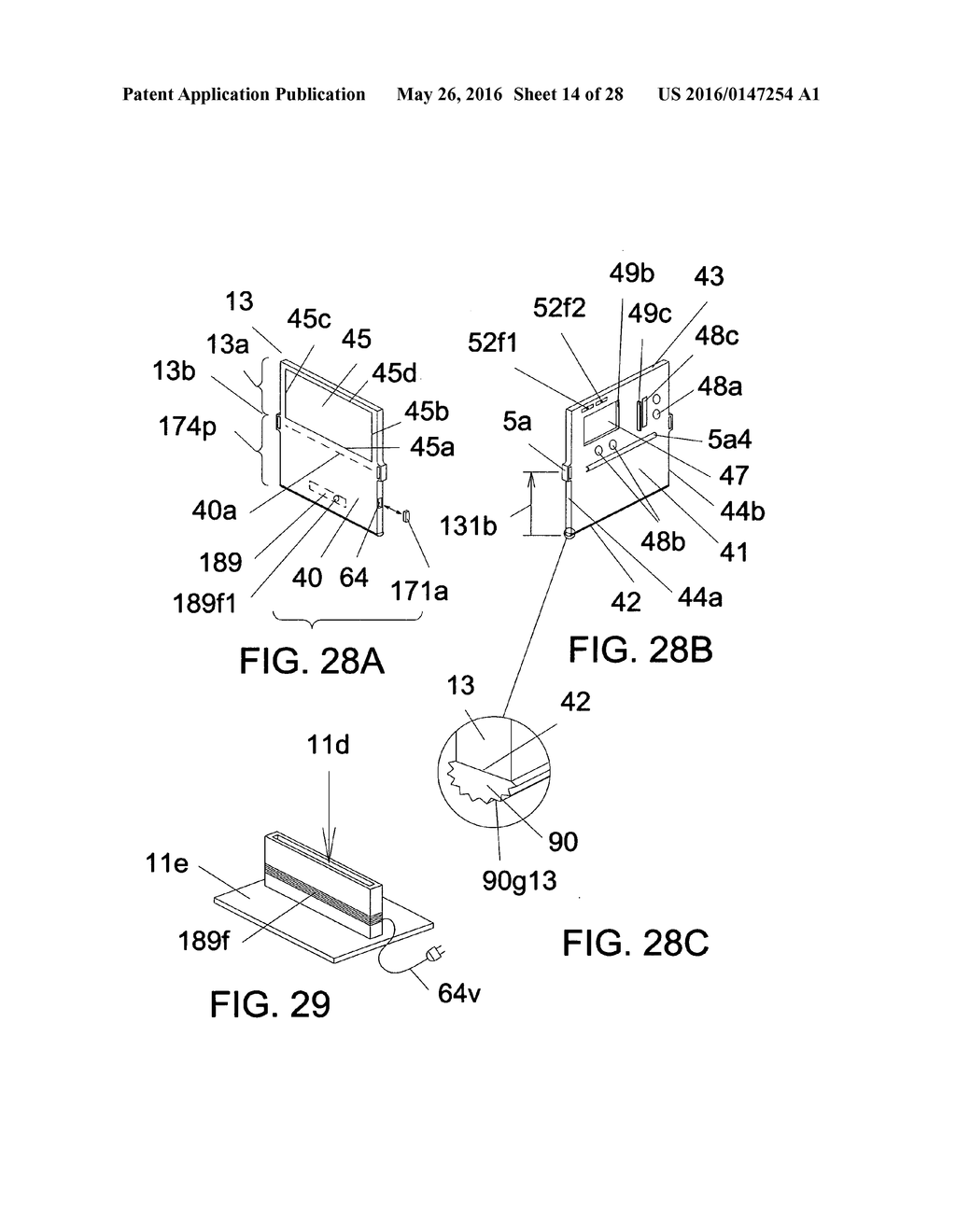 Wearable propping display apparatus - diagram, schematic, and image 15