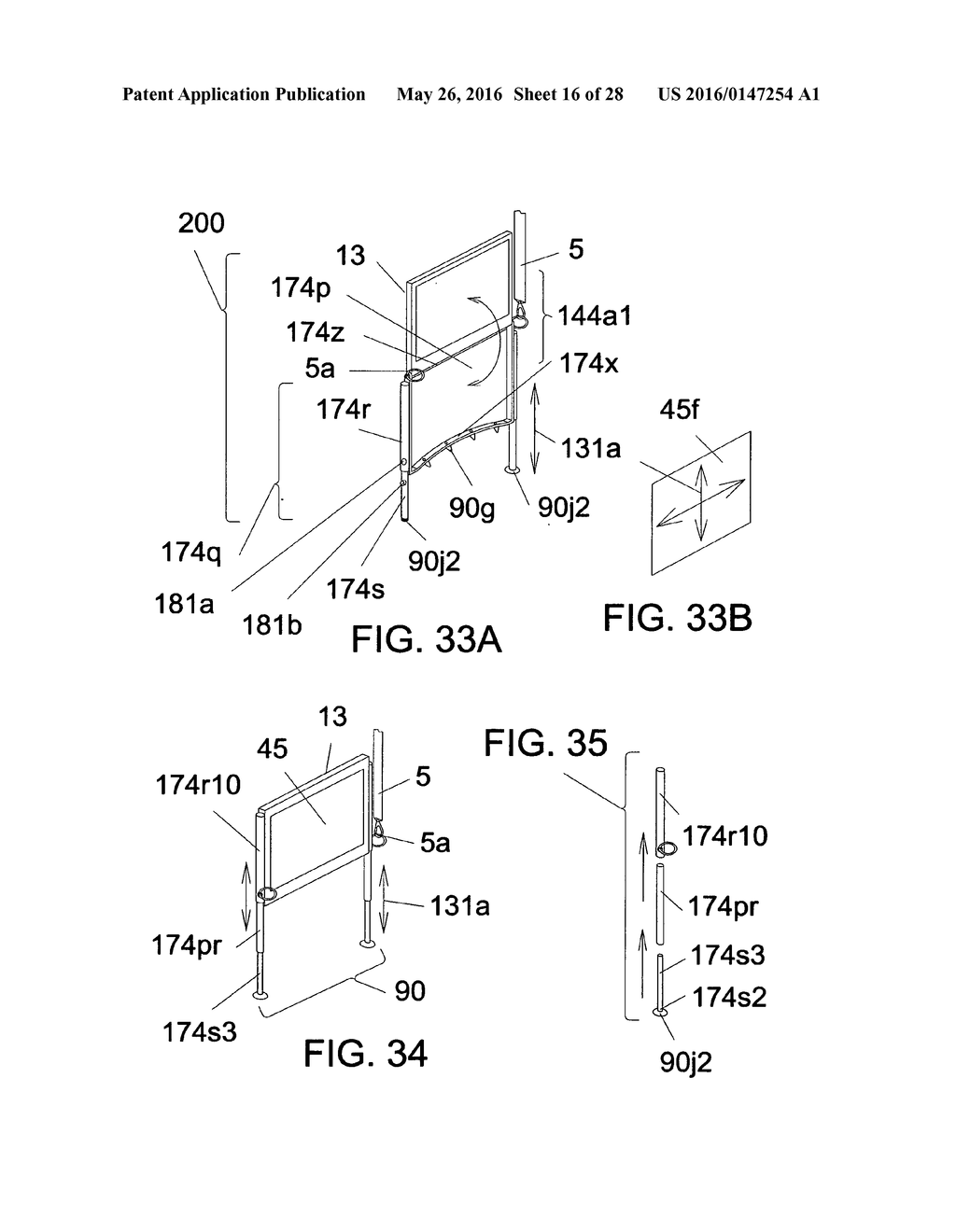 Wearable propping display apparatus - diagram, schematic, and image 17