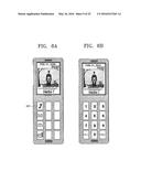 PORTABLE TERMINAL HAVING DISPLAY BUTTONS AND METHOD OF INPUTTING FUNCTIONS     USING DISPLAY BUTTONS diagram and image