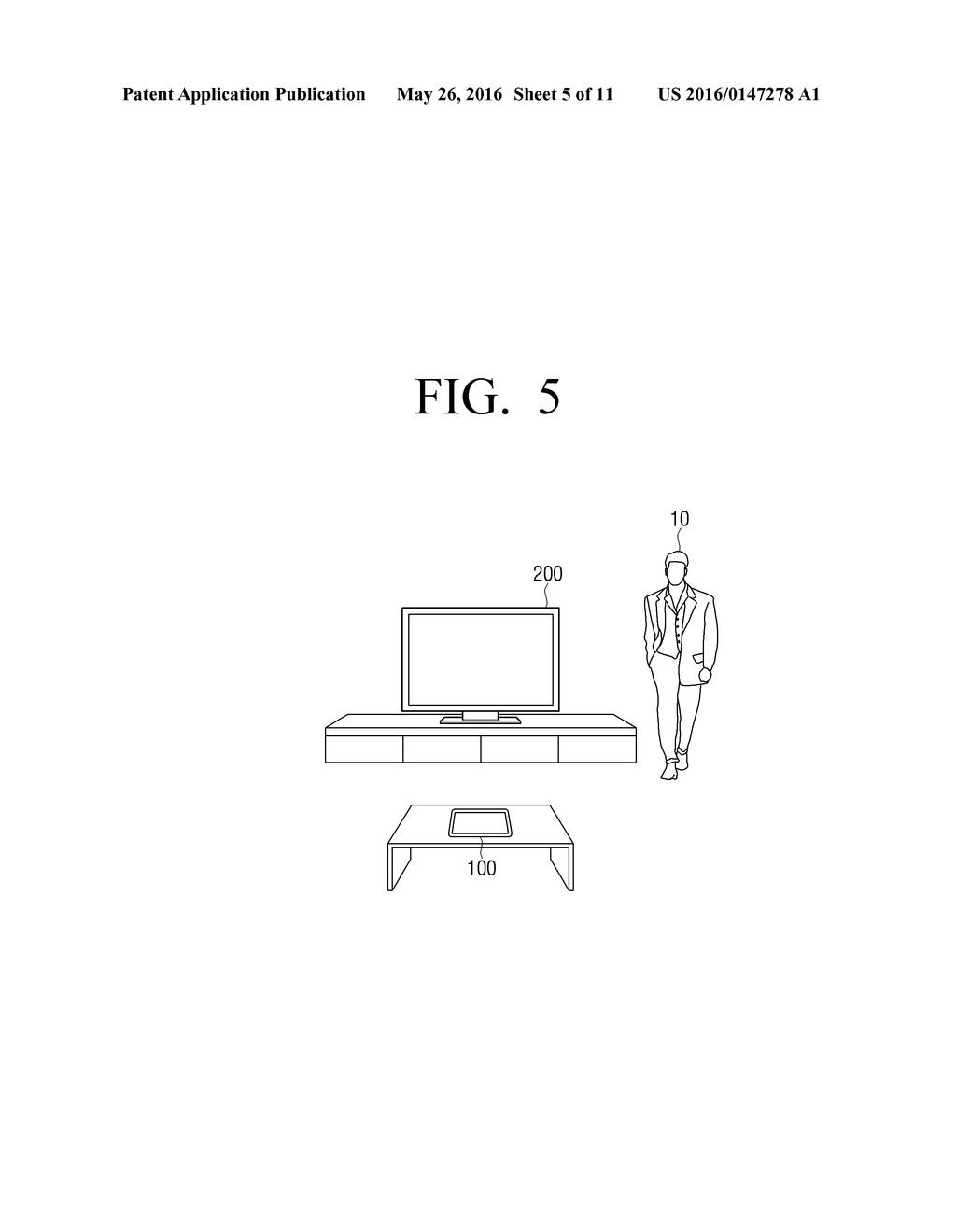 USER TERMINAL AND METHOD FOR CONTROLLING DISPLAY APPARATUS - diagram, schematic, and image 06