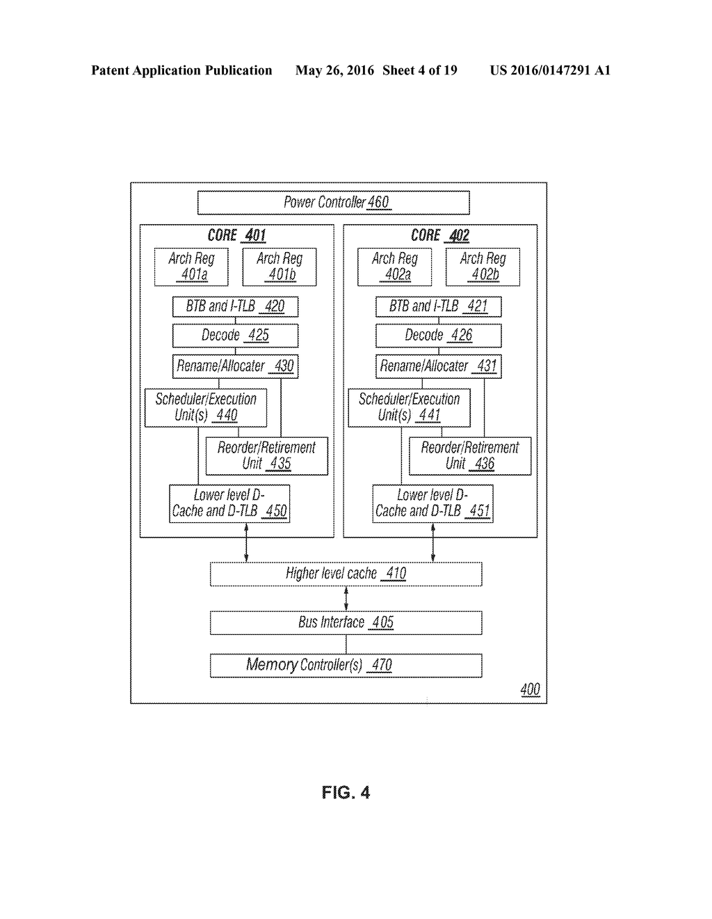 Apparatus and Method for Thermal Management In A Multi-Chip Package - diagram, schematic, and image 05