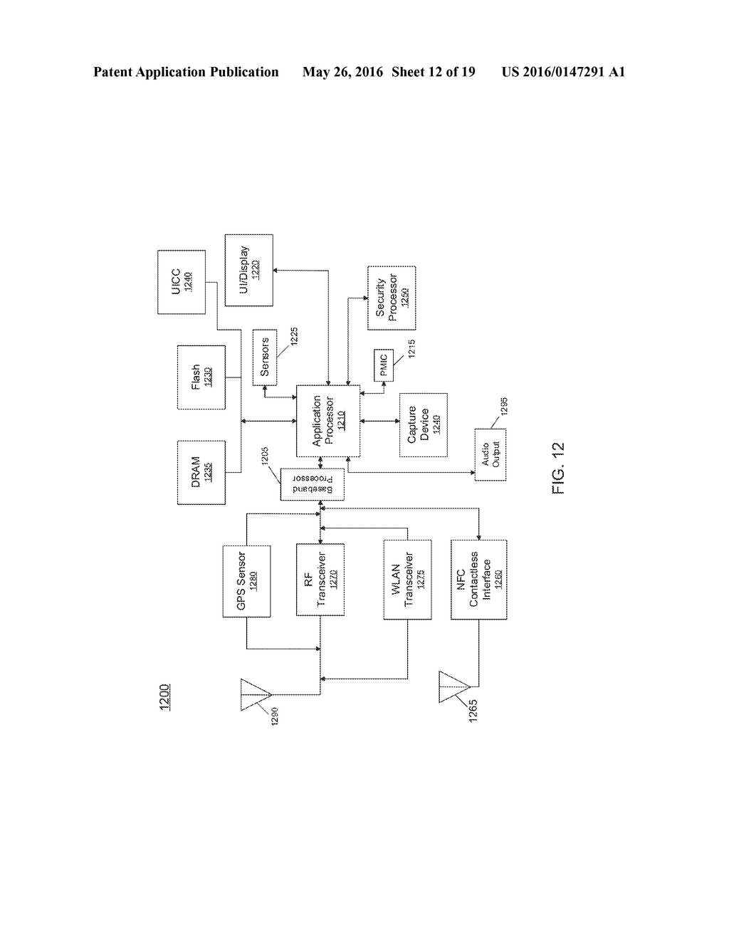 Apparatus and Method for Thermal Management In A Multi-Chip Package - diagram, schematic, and image 13