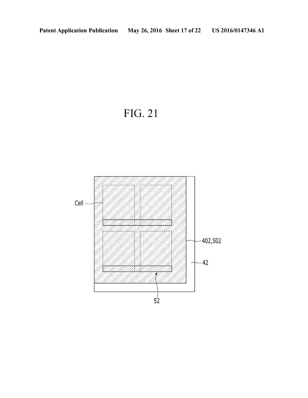 DISPLAY DEVICE INCLUDING TOUCH SENSOR AND MANUFACTURING METHOD THEREOF - diagram, schematic, and image 18