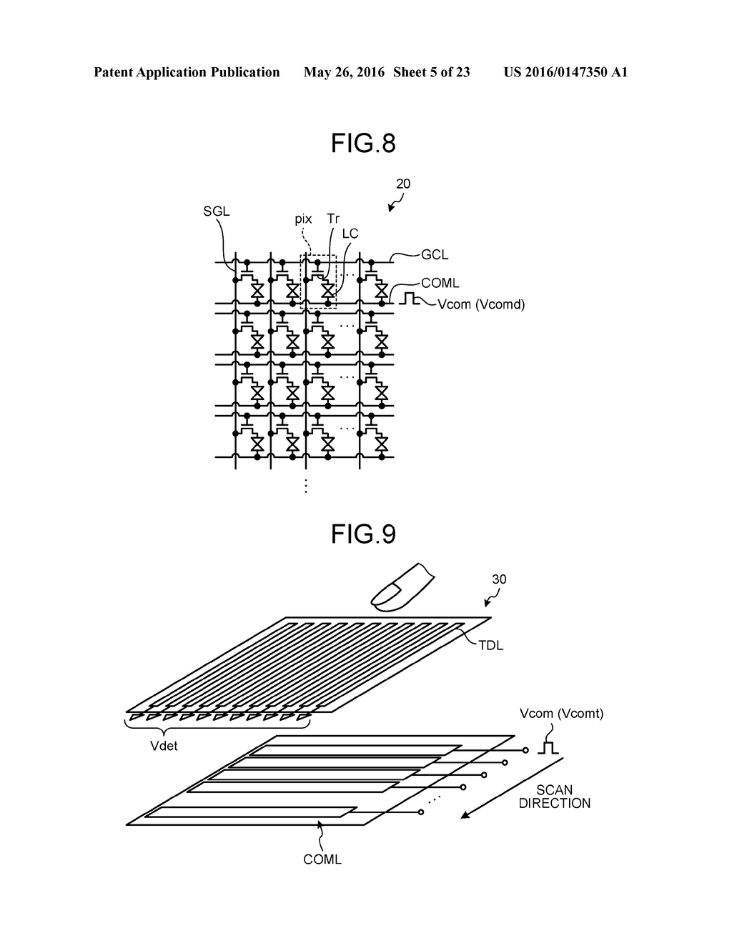 DISPLAY DEVICE WITH TOUCH DETECTION FUNCTION, DRIVE METHOD THEREOF, AND     ELECTRONIC APPARATUS - diagram, schematic, and image 06