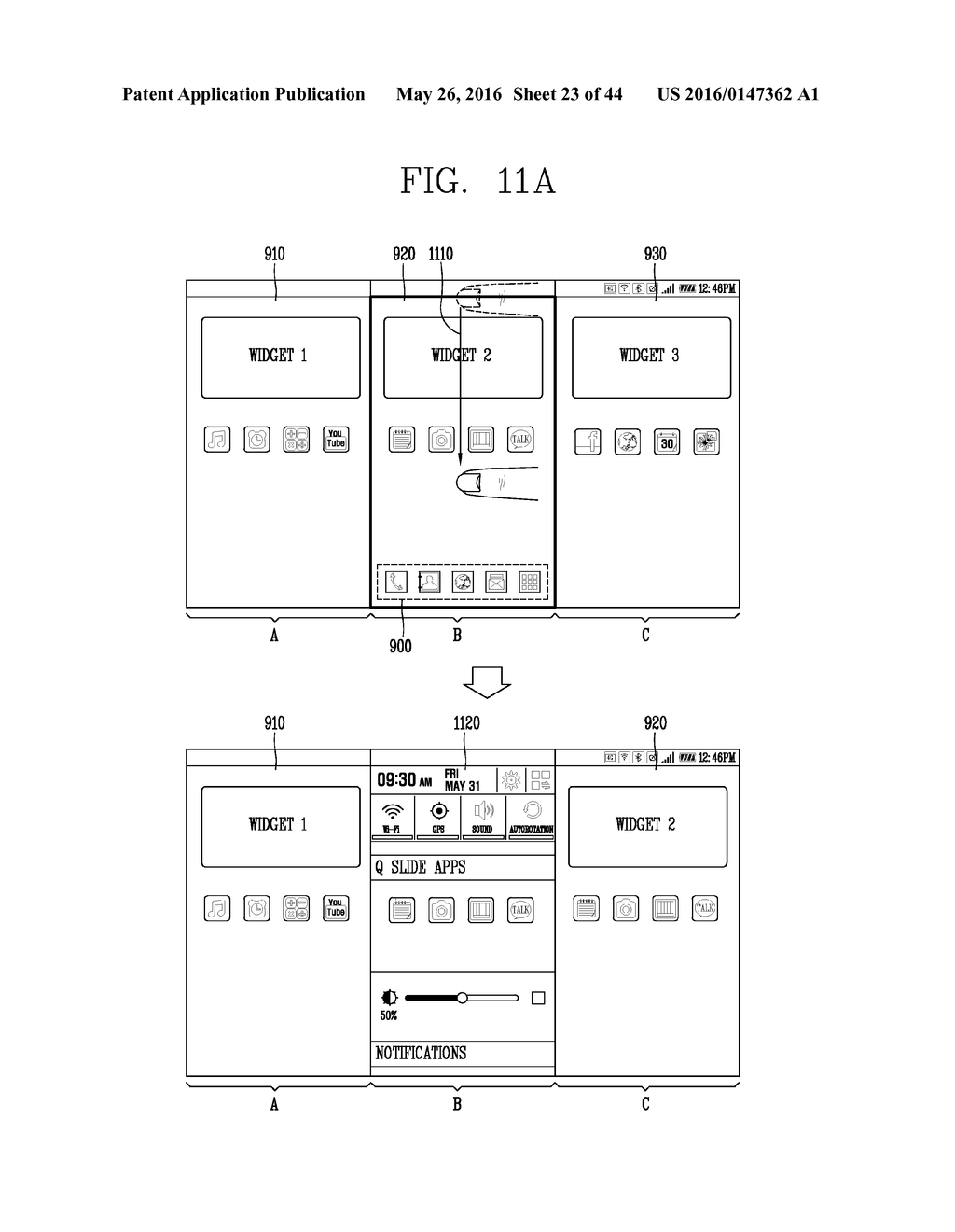 MOBILE TERMINAL AND METHOD FOR CONTROLLING THE SAME - diagram, schematic, and image 24