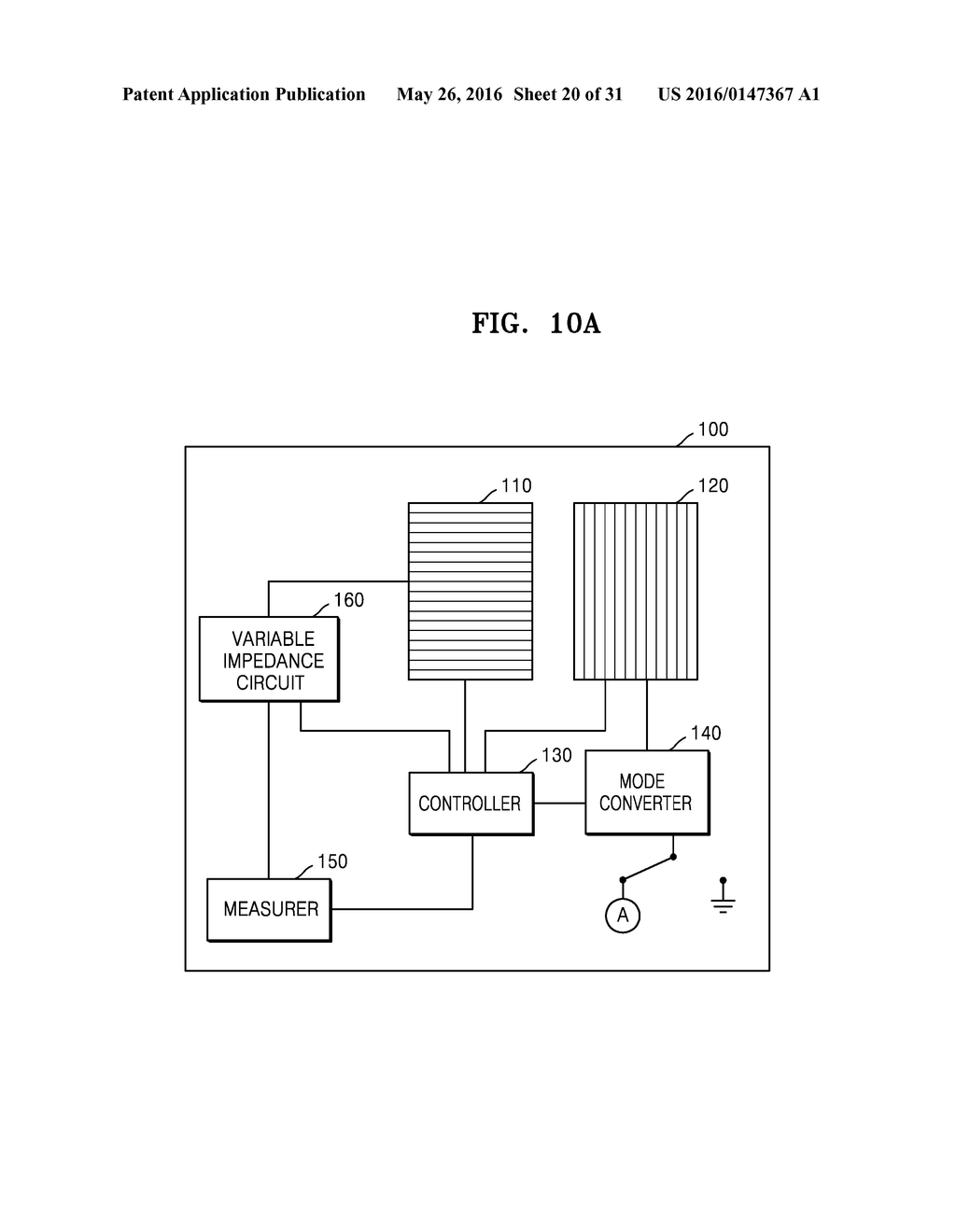 TOUCH PANEL APPARATUS FOR MEASURING BIOSIGNALS AND METHOD OF MEASURING     BIOSIGNALS BY USING THE SAME - diagram, schematic, and image 21