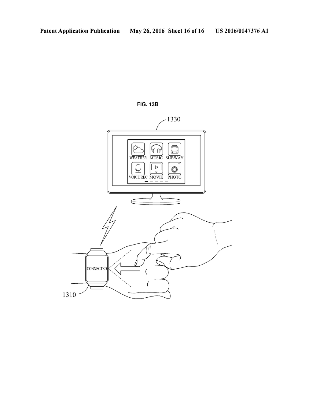 METHOD AND APPARATUS FOR RECOGNIZING TOUCH GESTURE - diagram, schematic, and image 17